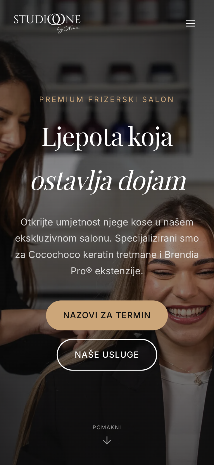 Studio One By Nina · mobilni prikaz 1