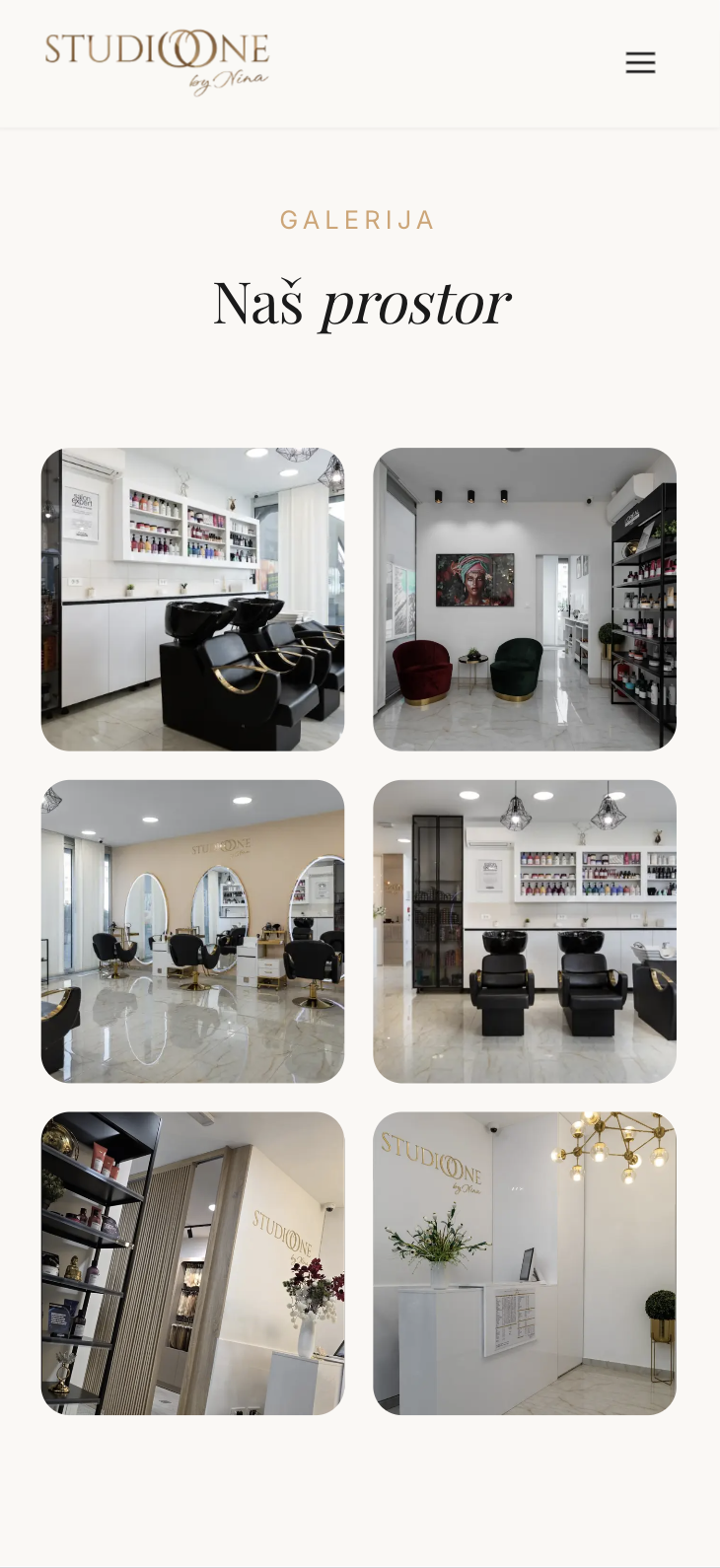 Studio One By Nina · mobilni prikaz 6